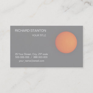 Sun Business Card