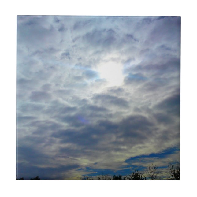 Sun Clouds Tile (Front)