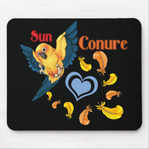 Sun Conure Cutie Mouse Pad