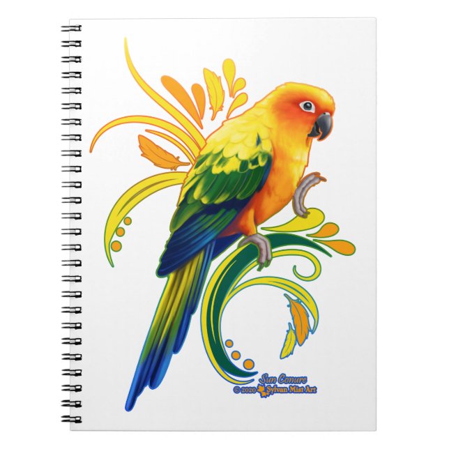 Sun Conure Notebook (Front)