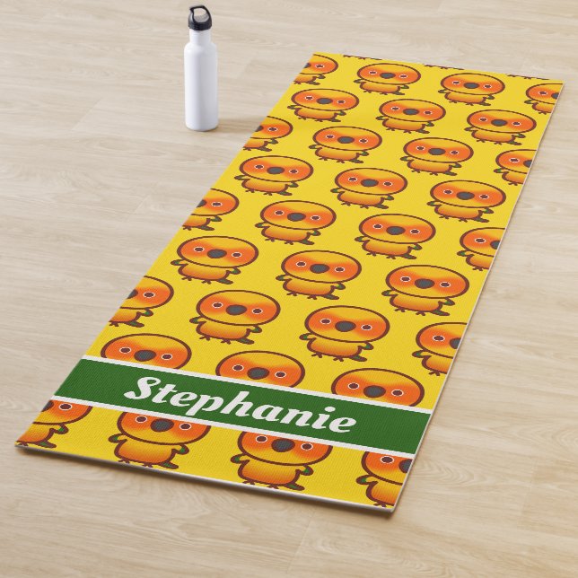 Sun Conure Yoga Mat (In Situ)