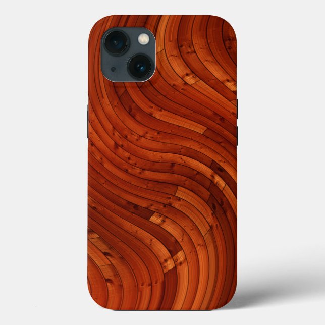 Sun Deck - Red Wooden Pine Knot Case-Mate iPhone Case (Back)