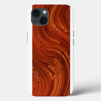 Sun Deck - Red Wooden Pine Knot