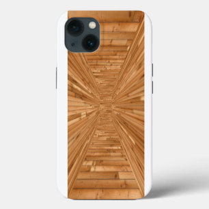 Sun Deck - Wooden Box Illusion iPhone 13 Case