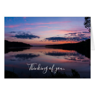 Sun Down At Fellows Thinking Of You Card