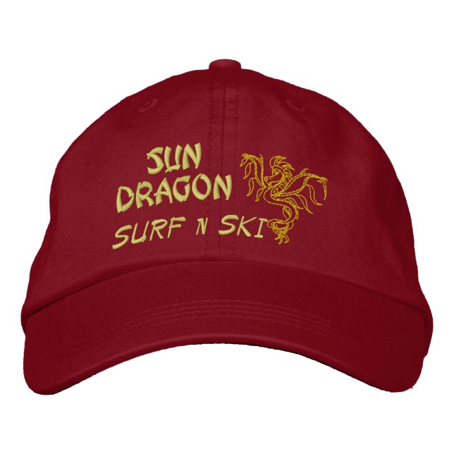 Sun Dragon Surf n ski Hat (Front)