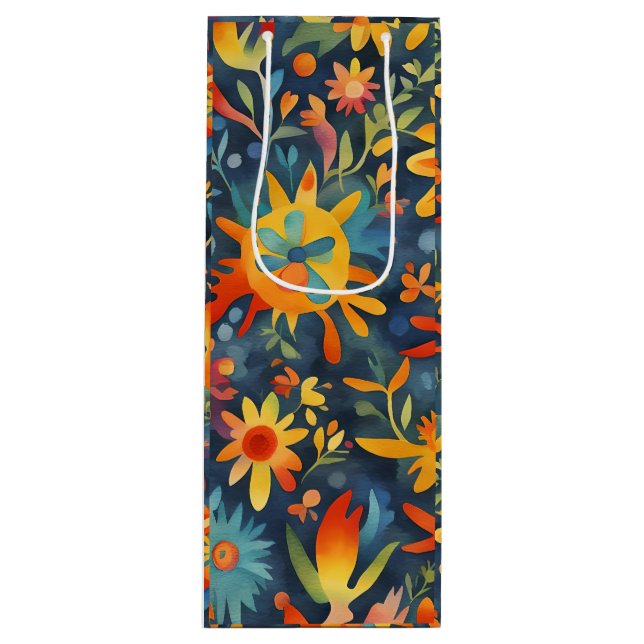 Sun Dream  Wine Gift Bag (Front)