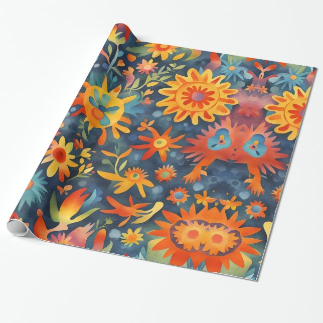 Sun Dream  Wrapping Paper (Unrolled)