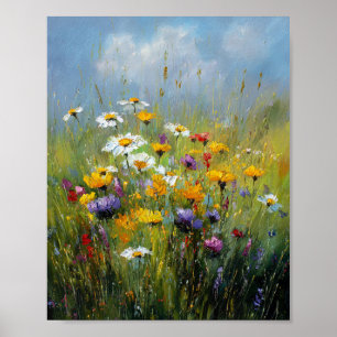 Sun-Drenched Whispers: A Textural Symphony Poster