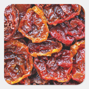 Sun-dried Tomatoes Square Sticker