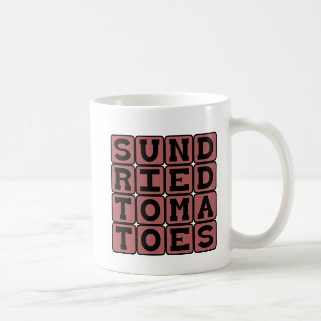 Sun-Dried Tomatoes, Vegetable Coffee Mug (Right)