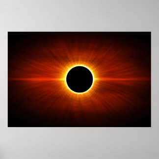 Sun Eclipse Poster