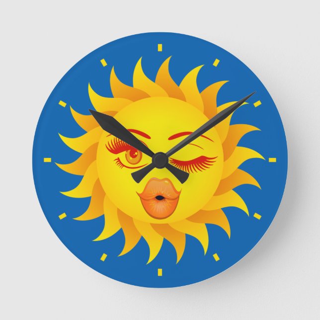 Sun Emoji Clock (Front)