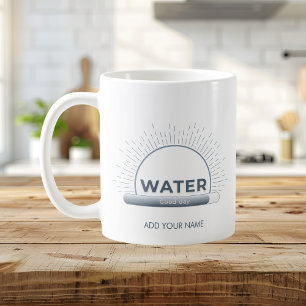 Sun Energy Quote Custom Name Coffee Mug