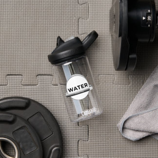 Sun Energy Water Quote | Custom Name Water Bottle