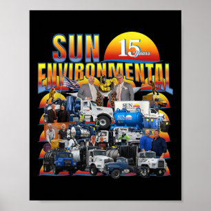 Sun Environmental Company Anniversary V1 Poster