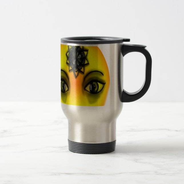 Sun eyes travel mug (Right)