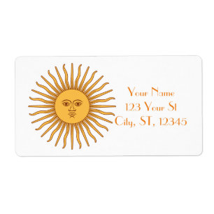 Sun face Art Illustration Thunder_Cove