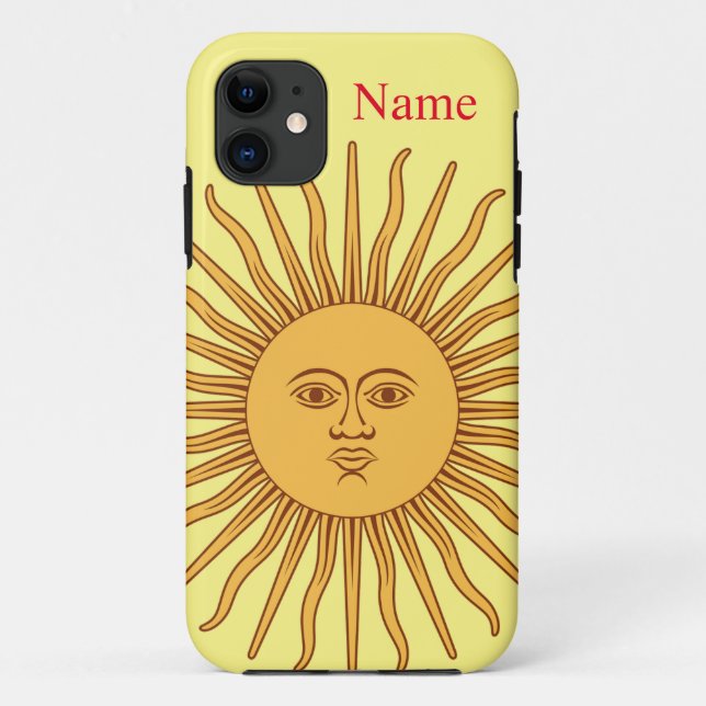 Sun face Art Illustration Thunder_Cove  Case-Mate iPhone Case (Back)