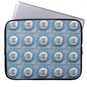 sun face blue sleeve