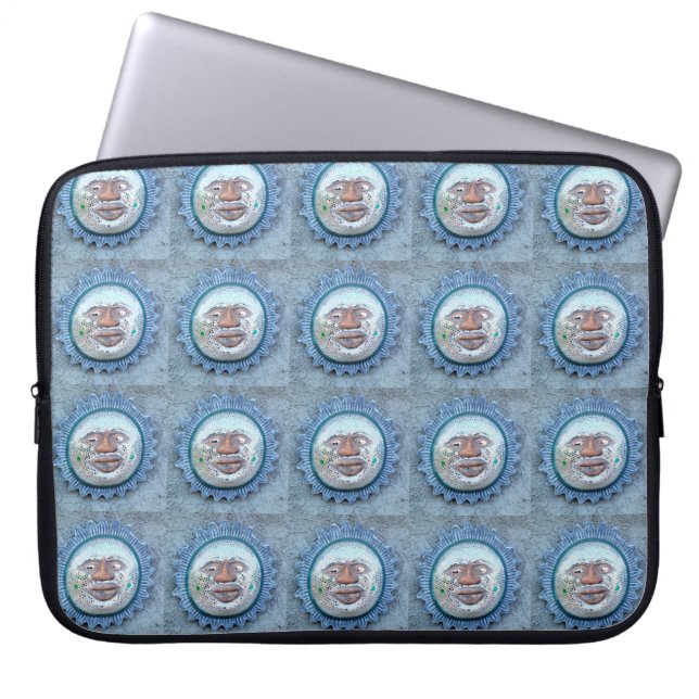 sun face blue sleeve (Front)