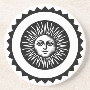 Sun Face Coaster