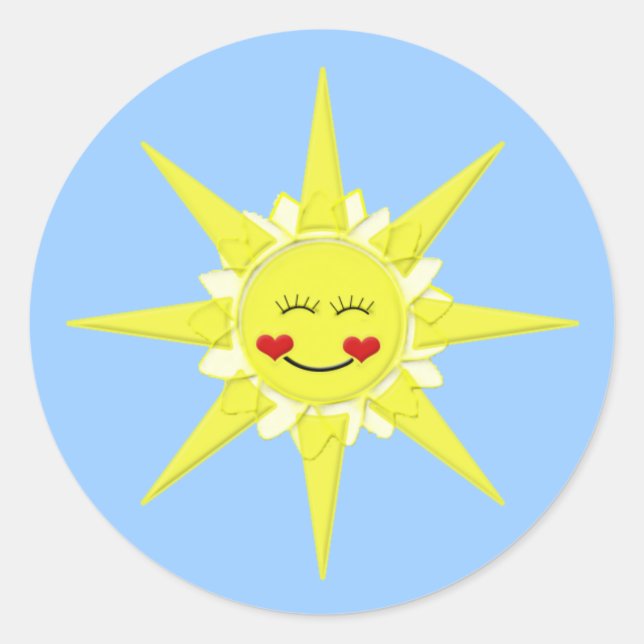 sun face envelope seals (Front)