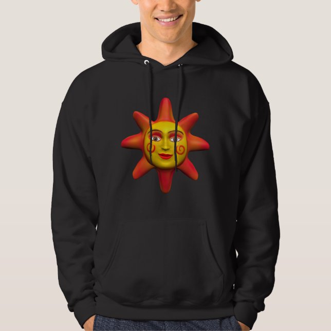 Sun Face Hoodie (Front)