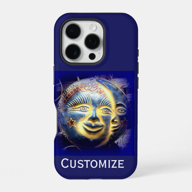 sun face/ moon face iphone 6 case (Back)