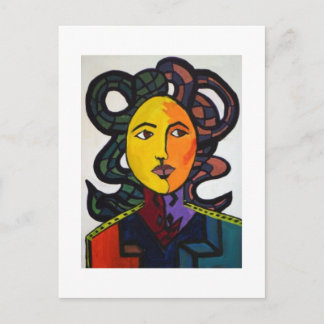 Sun Face Postcard