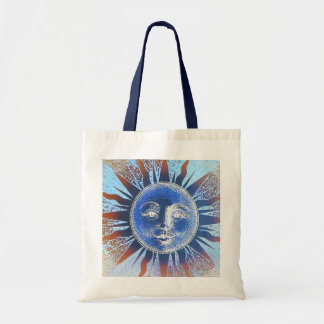 Sun Face Tote Bag