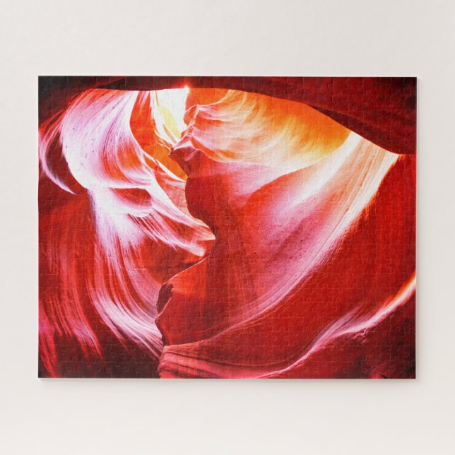 Sun Filled Desert Slot Canyon Jigsaw Puzzle (Horizontal)