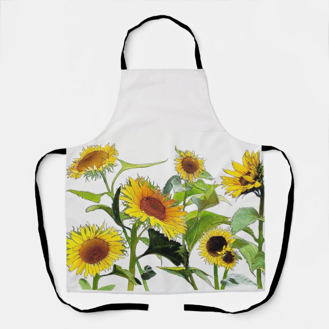 Sun Flower Apron (Front)