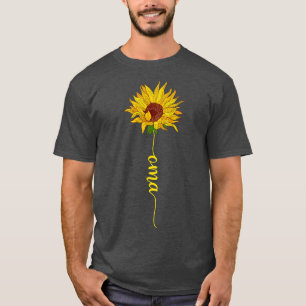 Sun Flower Cute Oma Sorority Christmas Tee