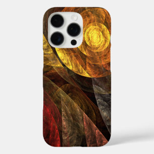 Sun Flower Floral Modern Abstract Art Pattern iPhone 16 Pro Case