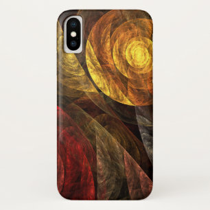 Sun Flower Floral Modern Abstract Art Pattern Case-Mate iPhone Case