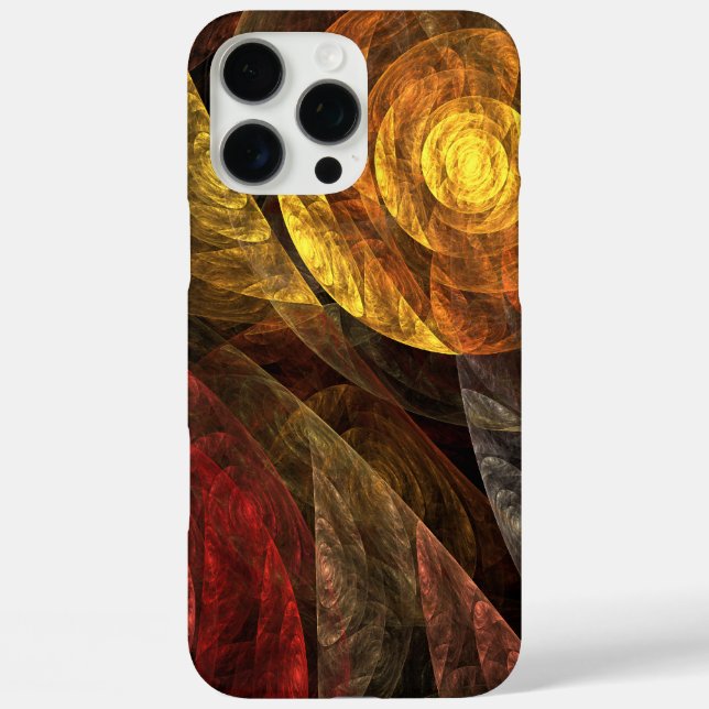 Sun Flower Floral Modern Abstract Art Pattern Case-Mate iPhone Case (Back)
