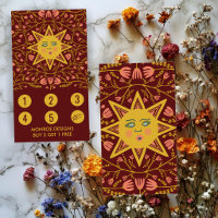 Sun & Flowering Vines Elegant Illustrated Boho 5 