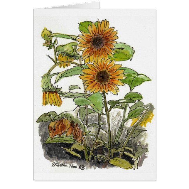 Sun flowers (Front)