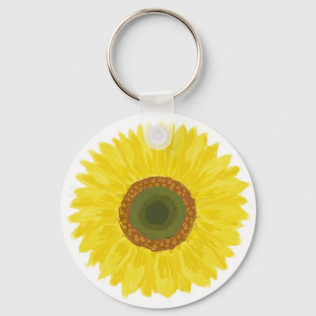 Sun flowers key ring (Front)