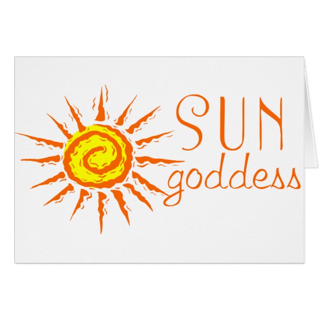Sun Goddess (Front Horizontal)