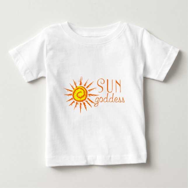 Sun Goddess Baby T-Shirt (Front)