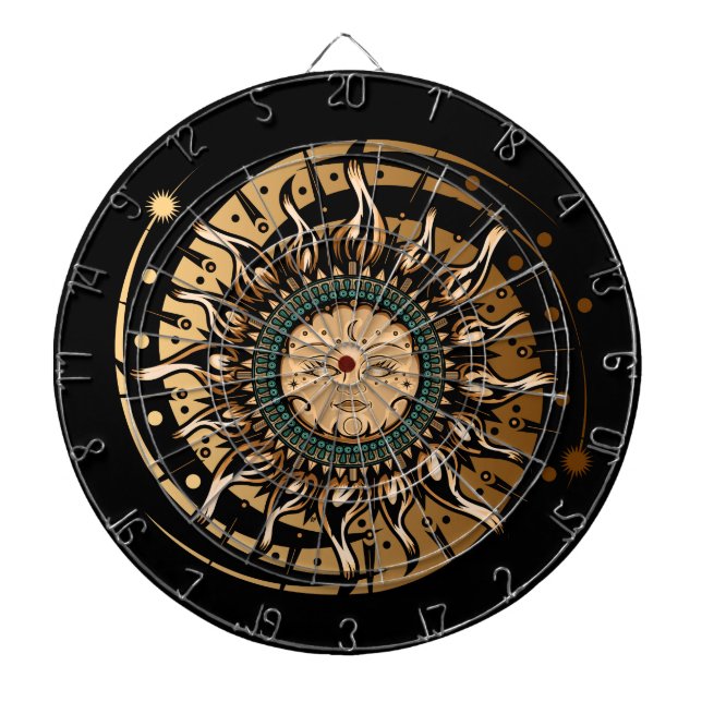 Sun Goddess  Dartboard (Front)