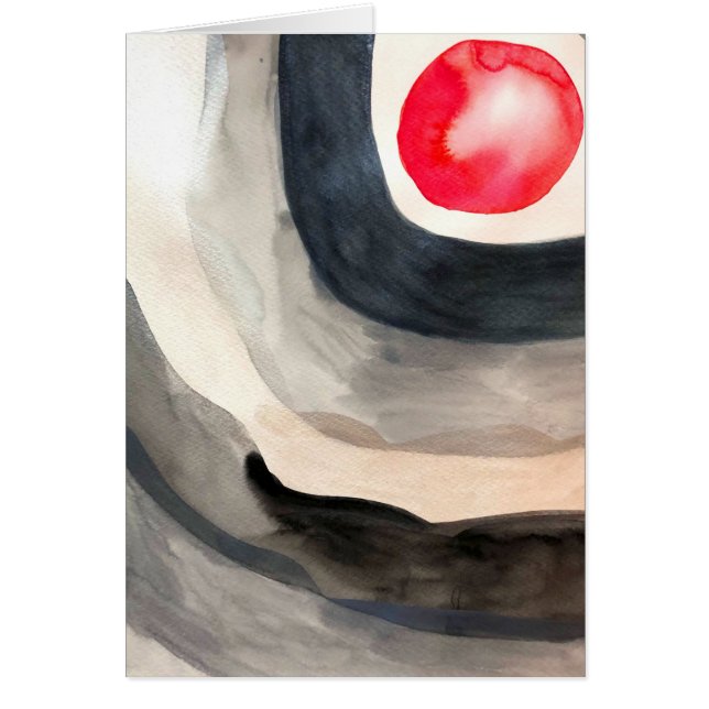 Sun grey and black abstract modern art (Front)