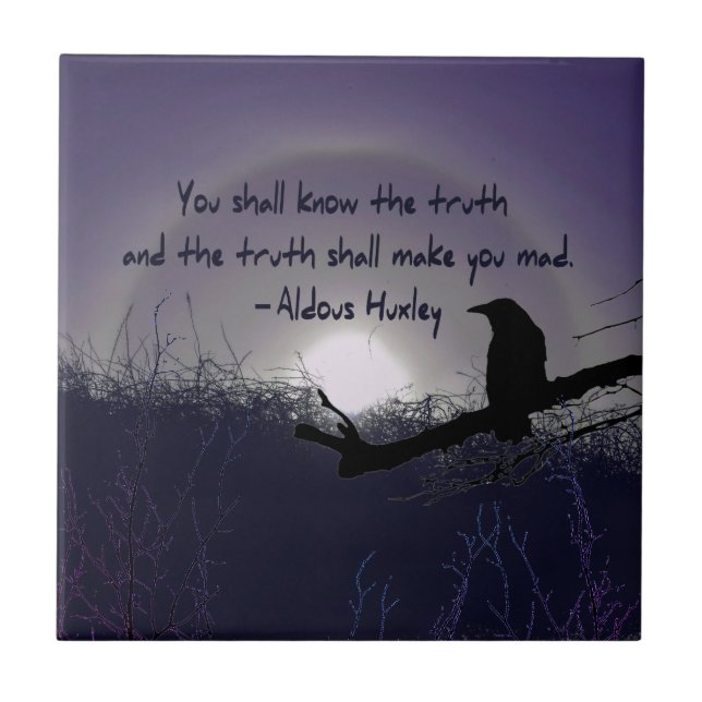 Sun Halo over Wales with a Raven ceramic Tile (Front)