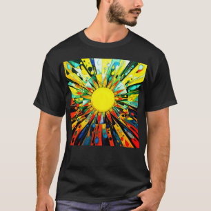 Sun In Abstract 910 T-Shirt