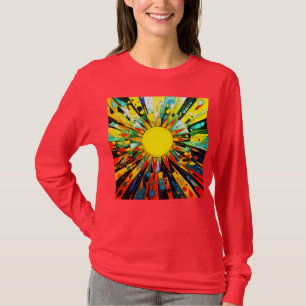 Sun In Abstract 910 T-Shirt