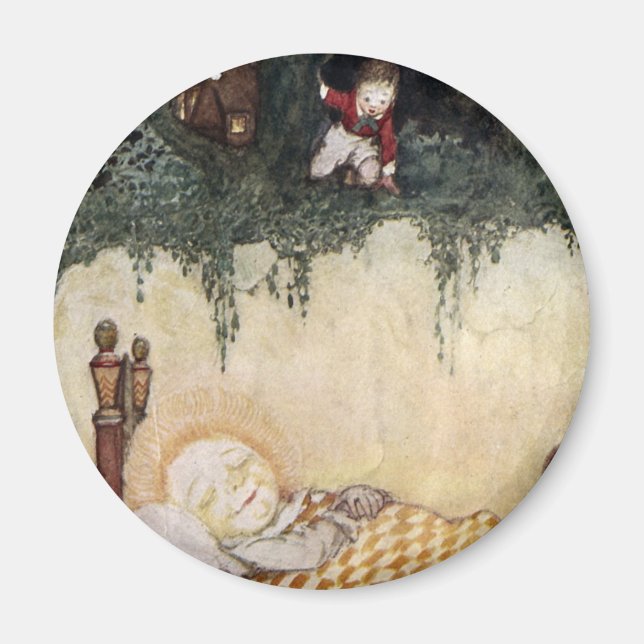 Sun in Bed Magnet (Front)