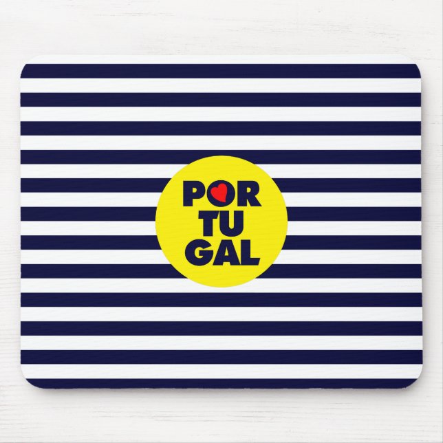 Sun in Portugal Mouse Pad (Front)