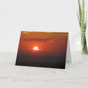 Sun in the Clouds (miss you) Card